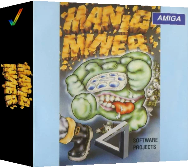 Manic Miner — box-3D (EU)