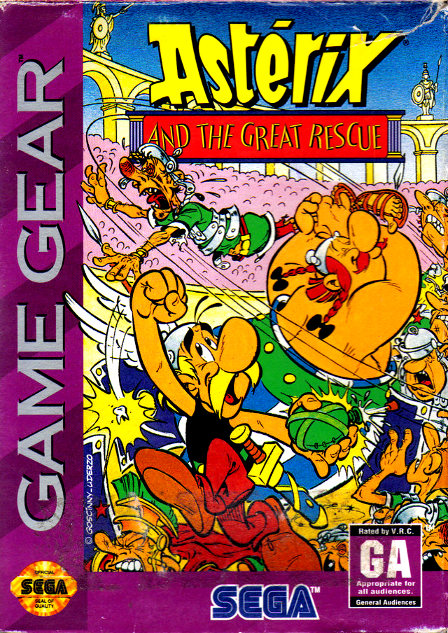 Astérix And The Great Rescue box art