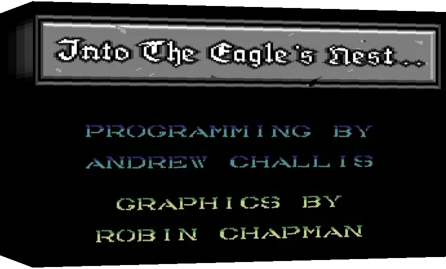 Into the Eagles Nest — box-3D (WOR)