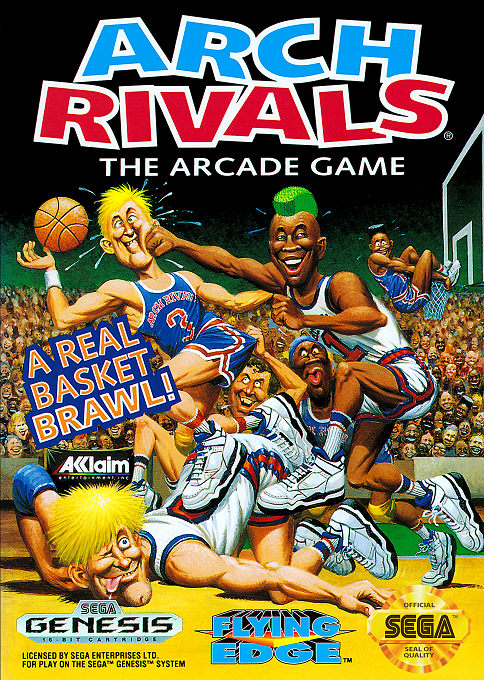 Arch Rivals - The Arcade Game box art