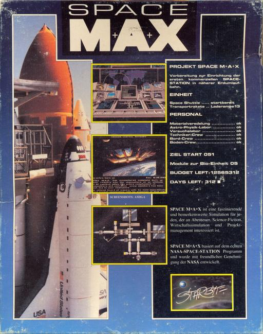 Space M.a.x. — box-2D-back (WOR)