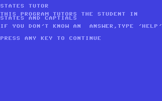 States & Capitals Tutor — sstitle (WOR)