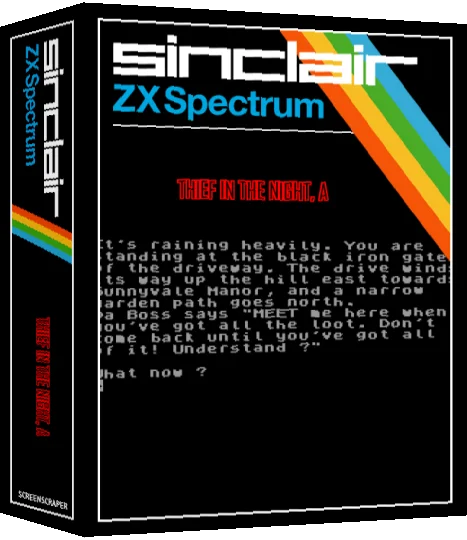 A Thief in the Night — box-3D (SS)