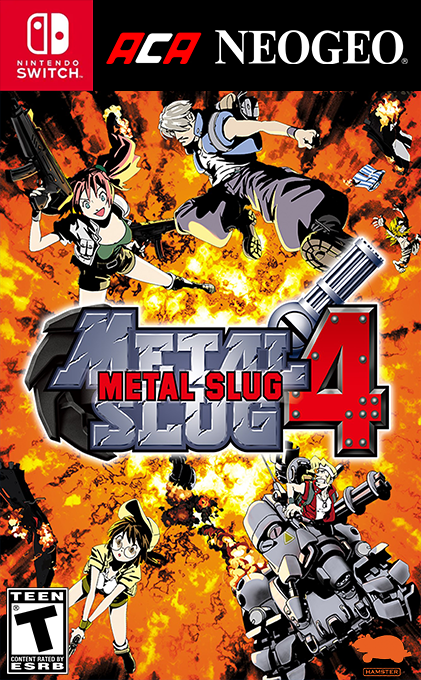 Aca Neogeo Metal Slug 4 box art