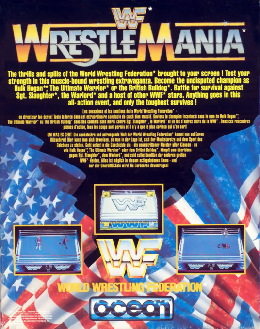 WWF Wrestlemania — box-2D-back (EU)