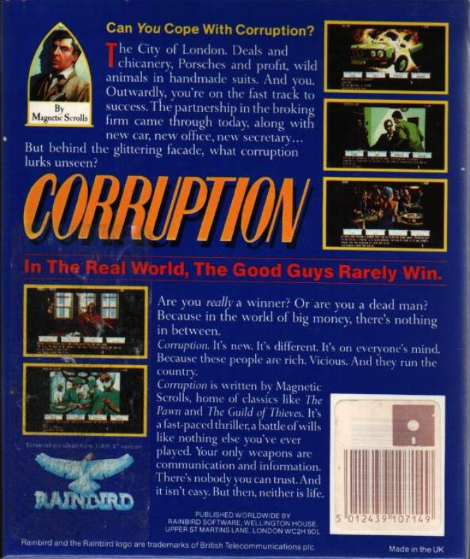 Corruption — box-2D-back (EU)