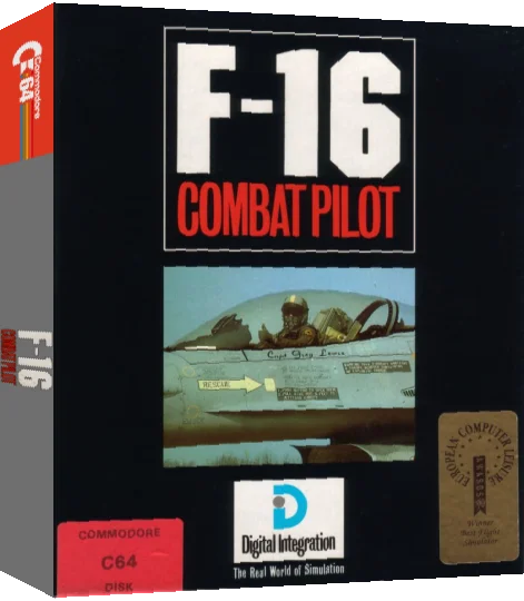 F-16 Combat Pilot — box-3D (EU)