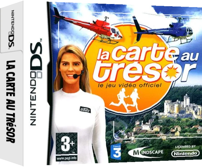 Carte au Tresor, La - Le Jeu Video Officiel — box-3D (EU)