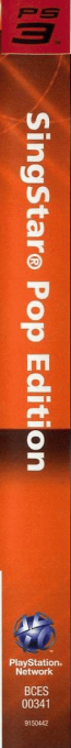 SingStar Pop Edition — box-2D-side (DE)