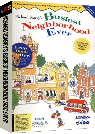 Richard Scarry's Busiest Neighborhood Disc Ever! — box-3D (US)