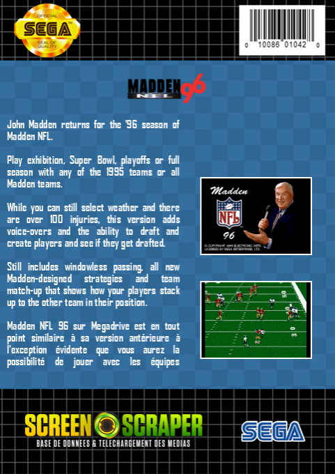Madden Nfl 96 — box-2D-back (SS)