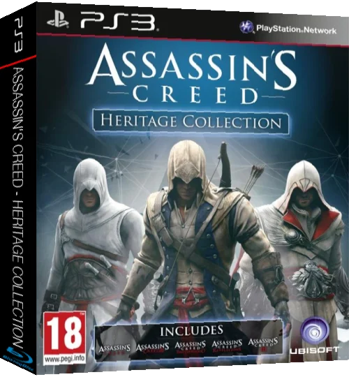 Assassin's Creed - Heritage Collection — box-3D (US)
