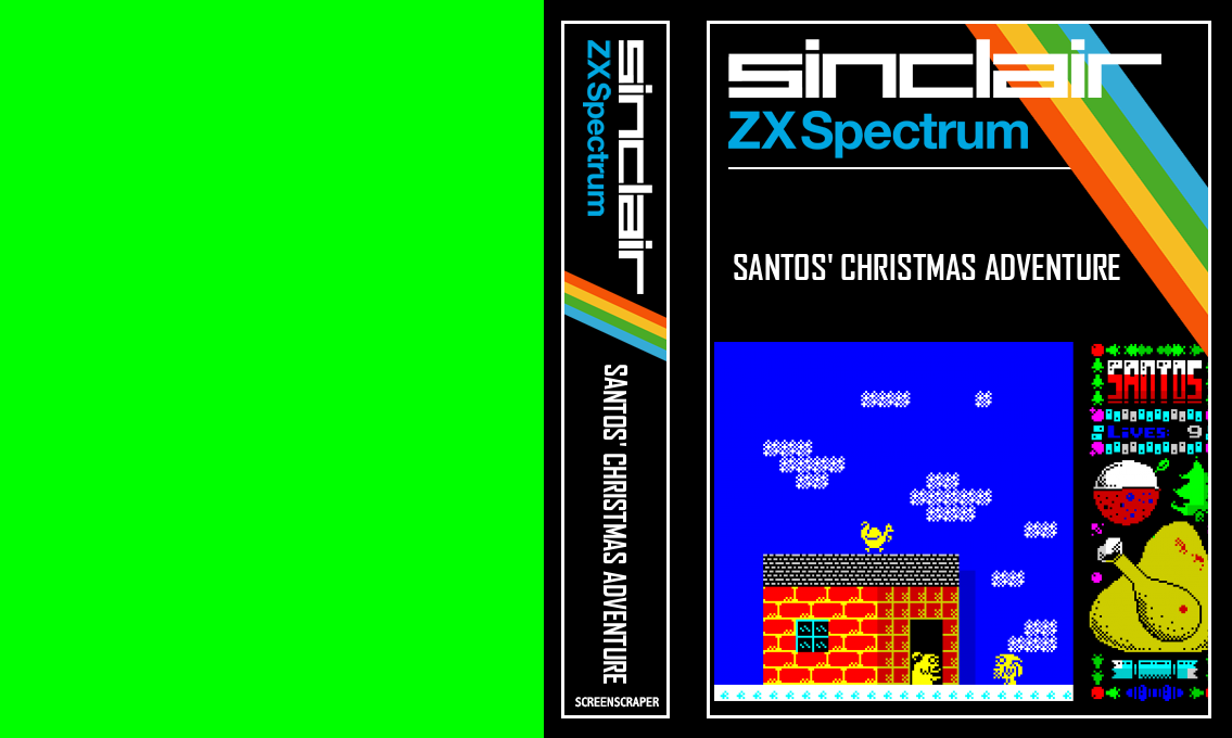 Santos' Christmas Adventure — box-texture (SS)