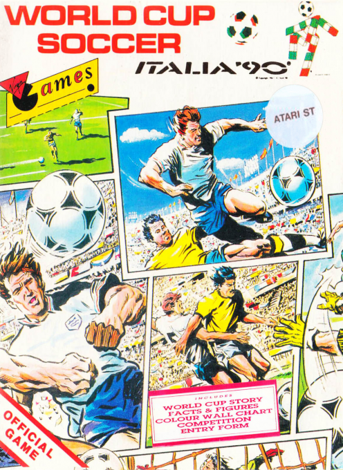 Rick Davis's World Trophy Soccer — box-2D (EU)