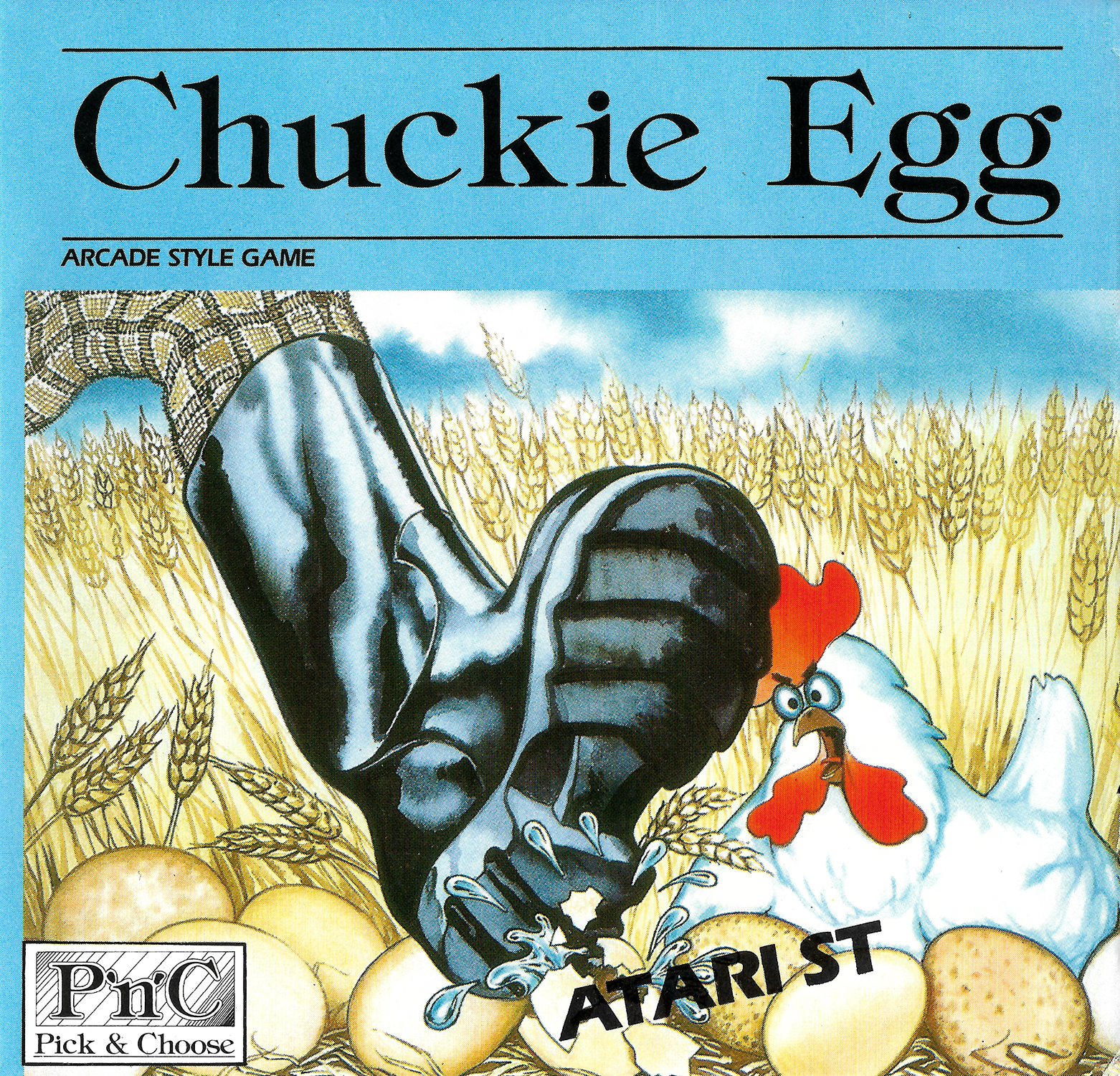 Chuckie Egg box art