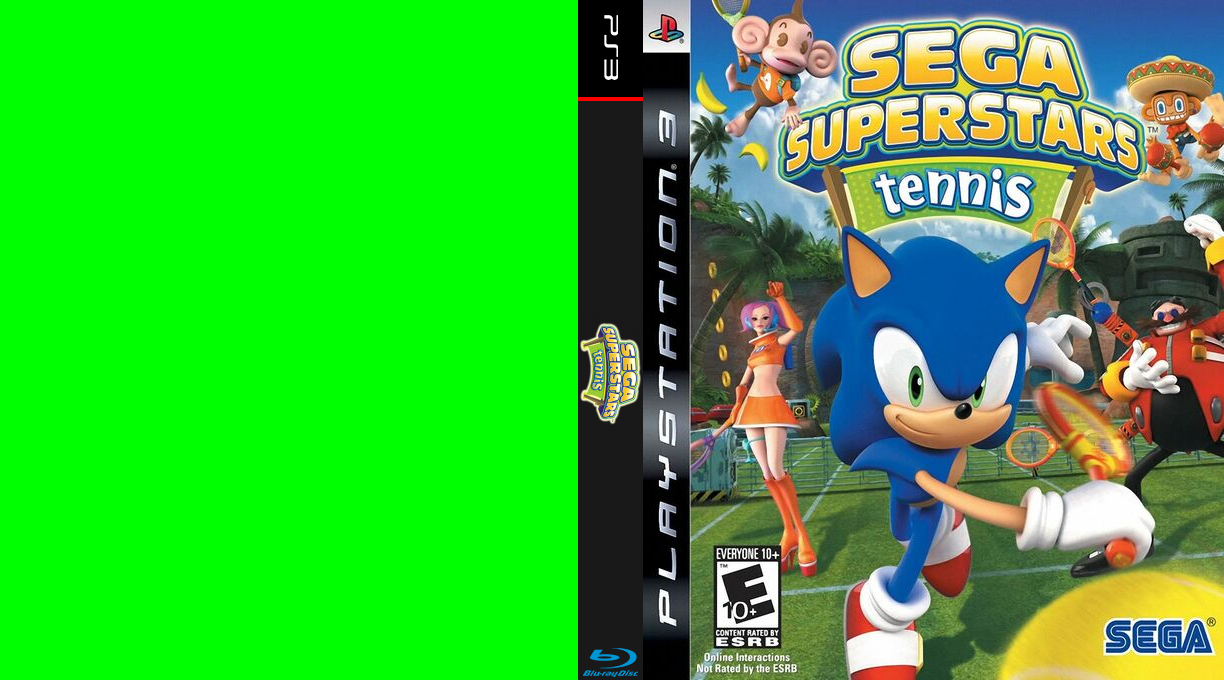 Sega Superstars Tennis — box-texture (US)