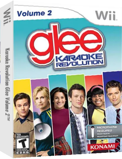 Karaoke Revolution Glee — box-3D (US)