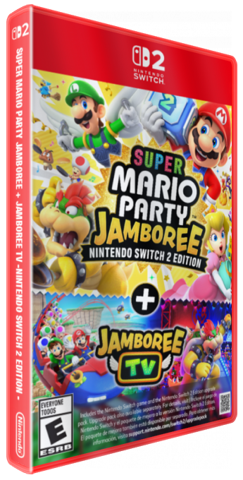 Super Mario Party Jamboree and Jamboree TV — box-3D (US)