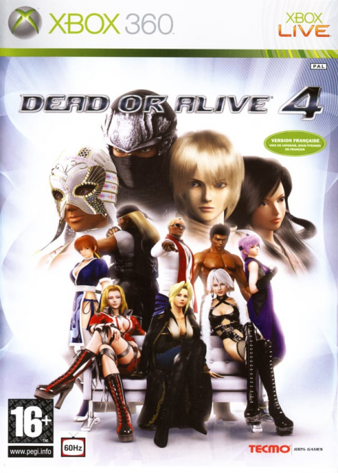 Dead or Alive 4 — box-2D (FR)