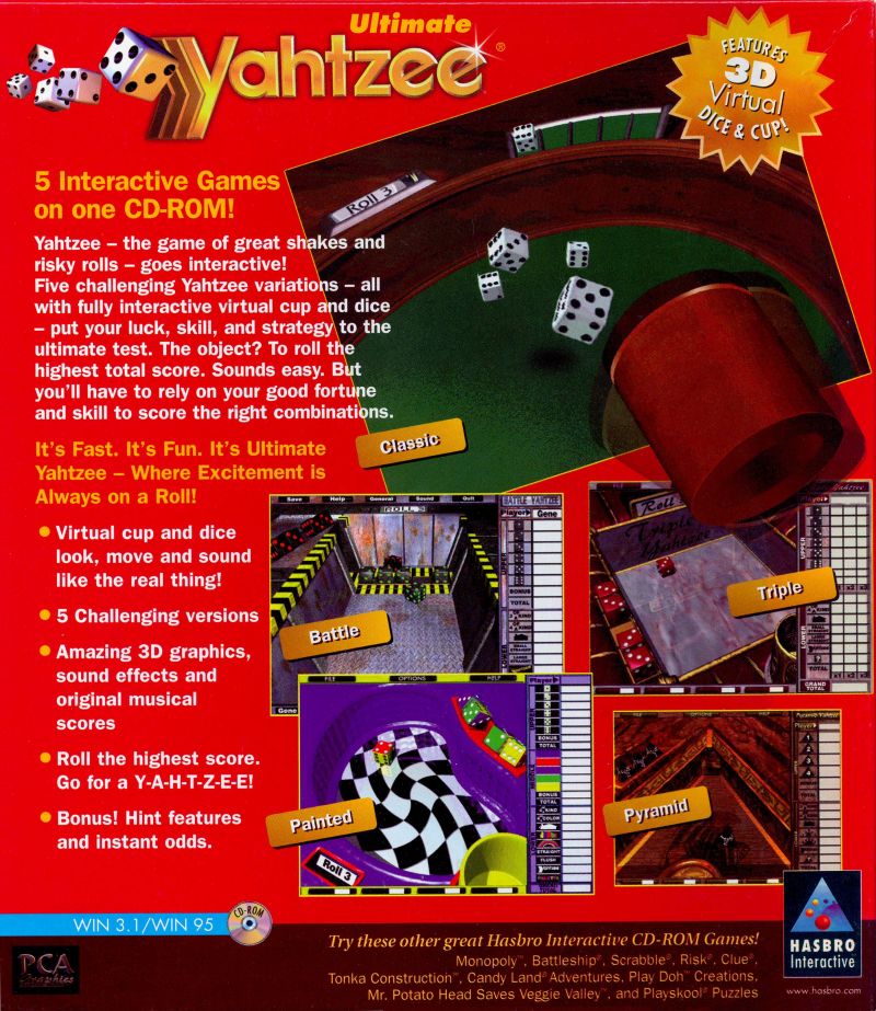 Ultimate Yahtzee — box-2D-back (WOR)