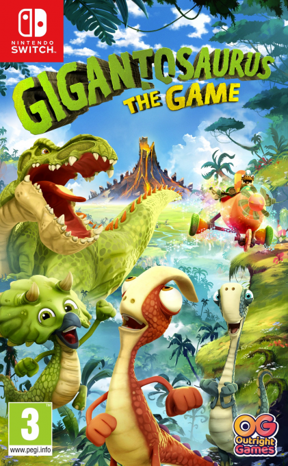 Gigantosaurus - The Game — box-2D (EU)