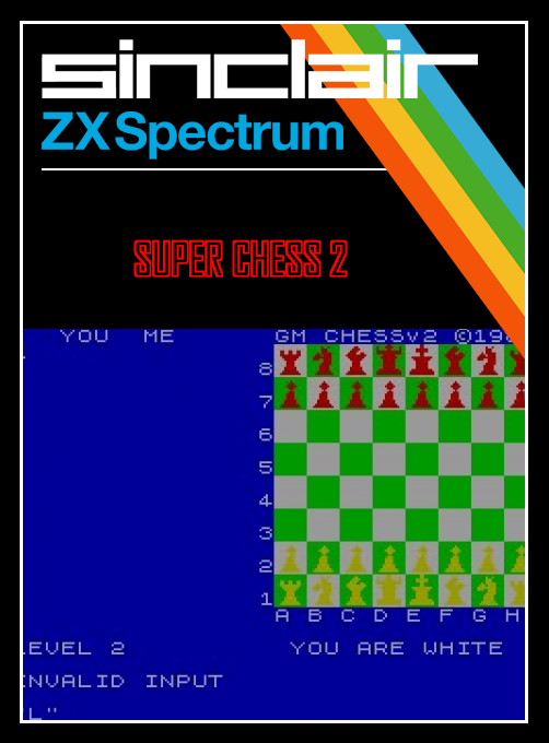 Super Chess II — box-2D (SS)