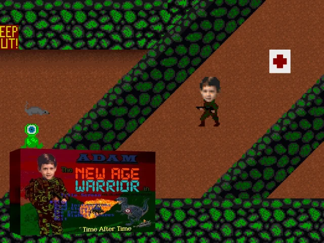 Adam the New Age Warrior in "Time After Time" — mixrbv2 (WOR)