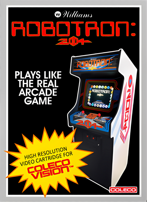 Robotron 2084 box art