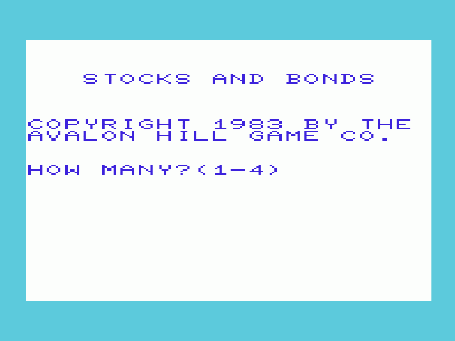 Computer Stocks And Bonds — sstitle (US)