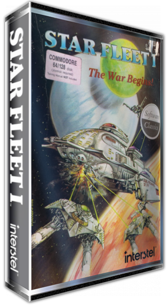 Star Fleet 1 - The War Begins! — box-3D (US)