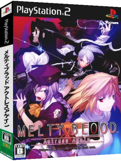 Melty Blood - Actress Again — box-3D (JP)