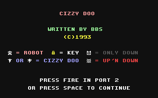 Cizzy Doo — sstitle (WOR)