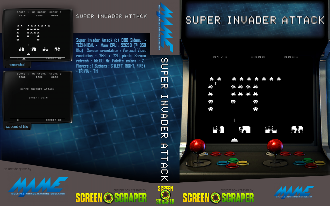 Super Invader Attack — box-texture (SS)