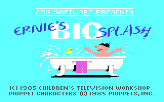 Ernie's Big Splash — sstitle (US)