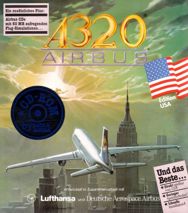 A320 Airbus - Edition USA — box-2D (DE)