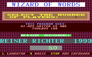 Wizard of Words — sstitle (WOR)
