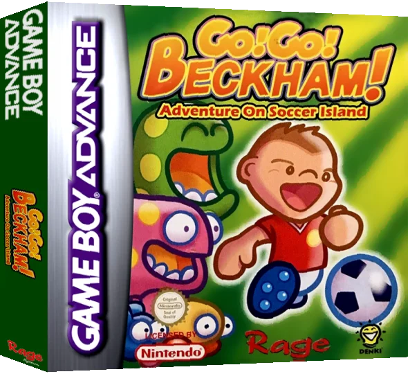 Go! Go! Beckham! - Adventure on Soccer Island — box-3D (EU)