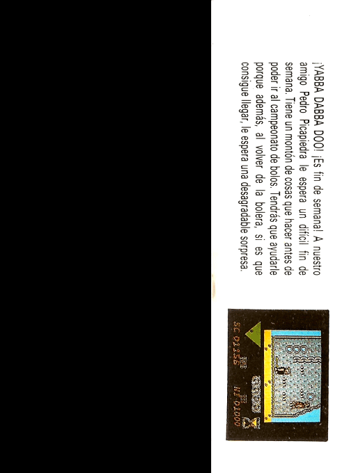 Flintstones, The — box-2D-back (SP)