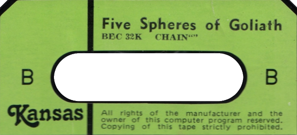 Five Spheres, The — support-texture (EU)