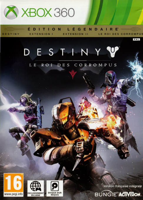 Destiny Extension 3 - Le Roi Des Corrompus box art