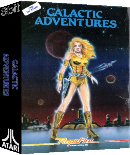 Galactic Adventures — box-3D (US)