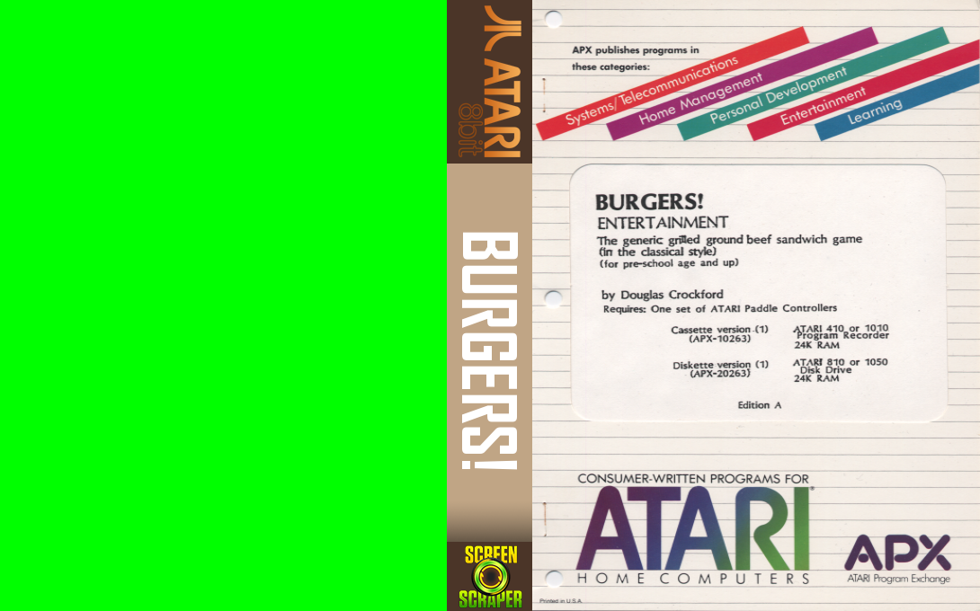 Burgers! — box-texture (US)