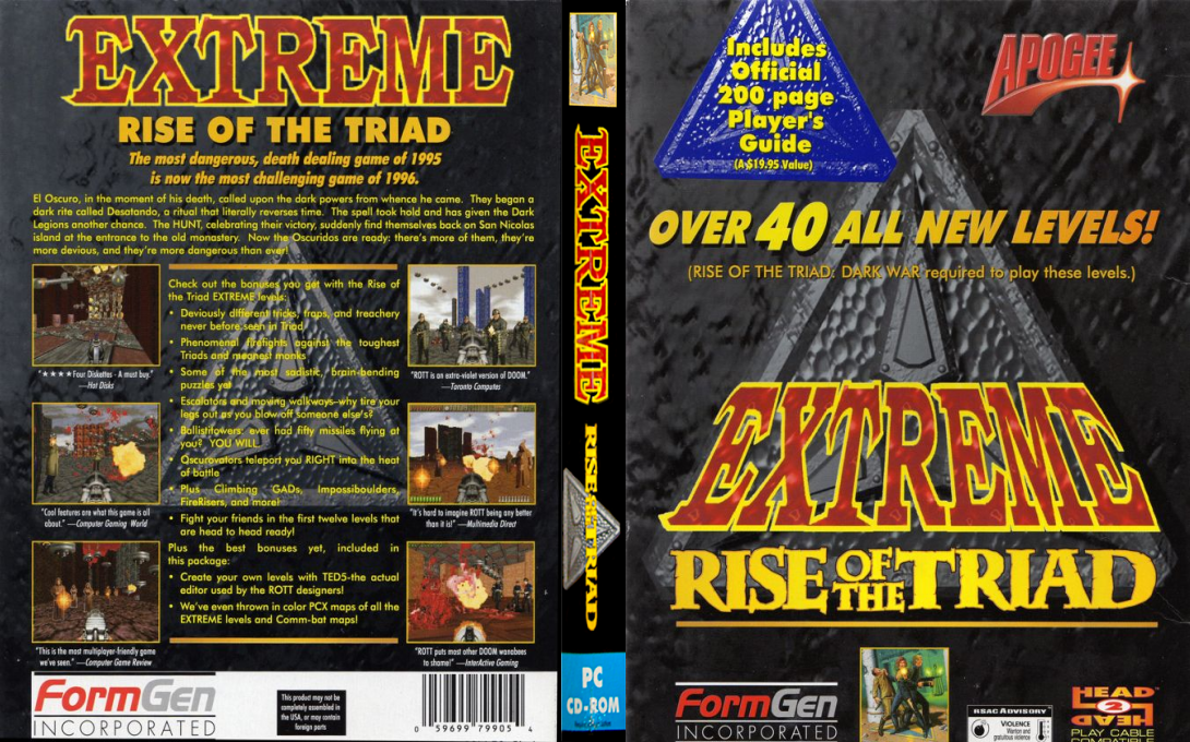 Extreme Rise Of The Triad — box-texture (US)