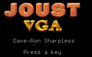 Joust VGA box art