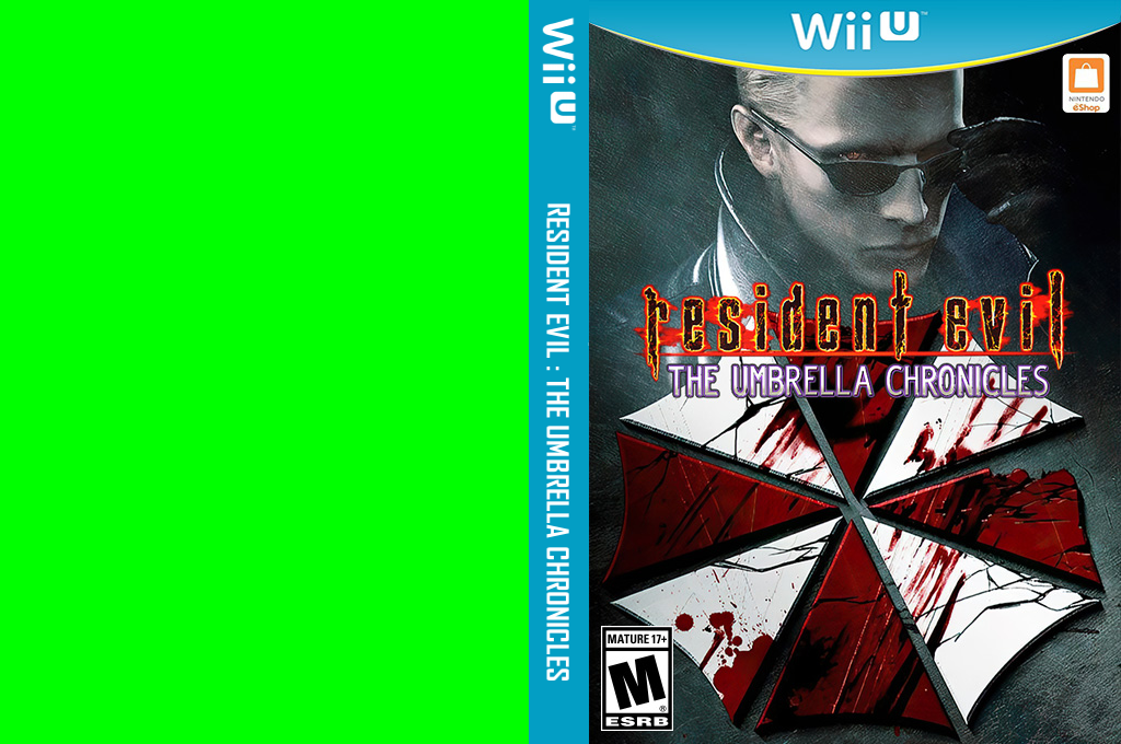 Resident Evil - The Umbrella Chronicles — box-texture (US)