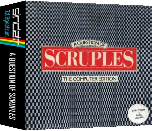 Question of Scruples, A - The Computer Edition — box-3D (WOR)
