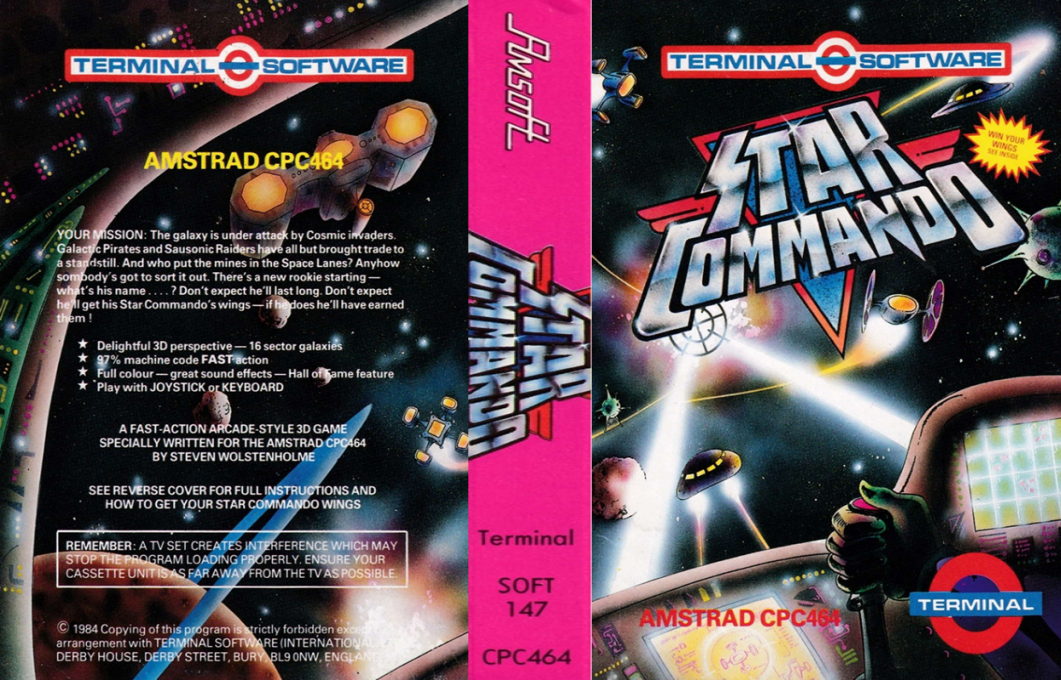 Star Commando — box-texture (EU)