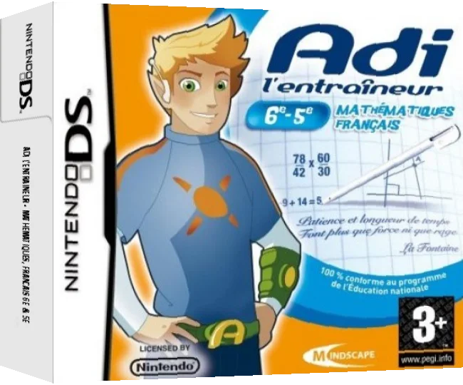 Adi l'Entraineur - Mathematiques, Francais 6e & 5e — box-3D (FR)