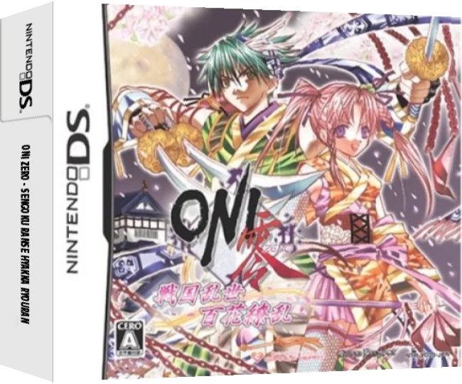 Oni Zero - Sengoku Ranse Hyakka Ryouran — box-3D (JP)