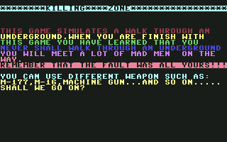 Killing Zone — ss (EU)